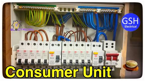 electric consumer box|consumer units explained.